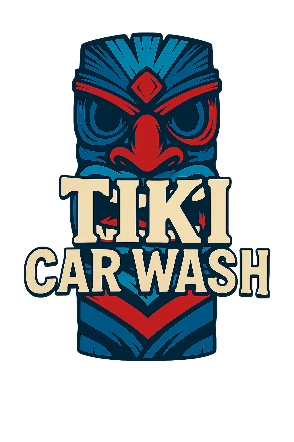 Tiki Car Wash Logo